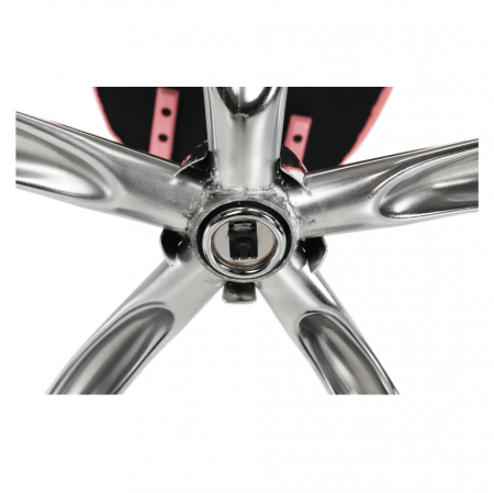 Scaun rotativ, roz/crom, SELVA [10]