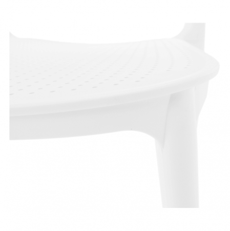 Scaun stivuibil, alb, FEDRA NEW [10]