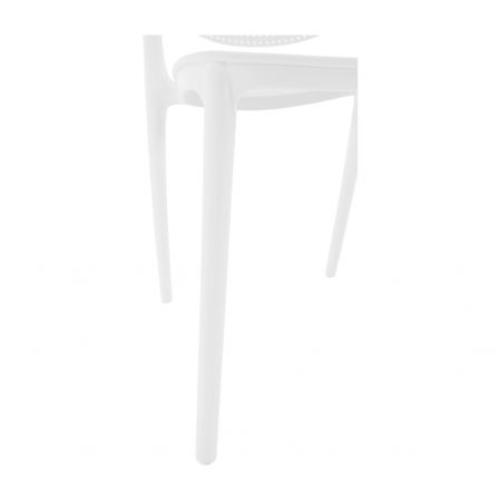 Scaun stivuibil, alb, FEDRA NEW [11]