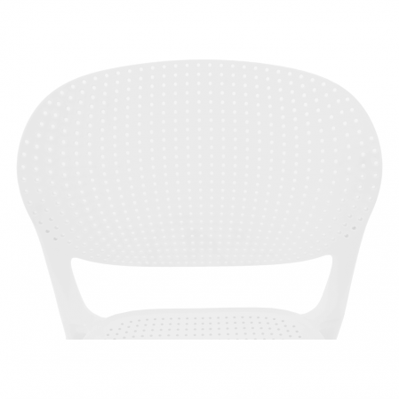 Scaun stivuibil, alb, FEDRA NEW [14]