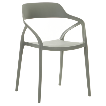 Toate Produsele - Scaun stivuibil, gri, ALFIO