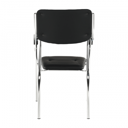 Scaun stivuibil, negru, ILHAM [4]