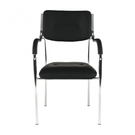 Scaun stivuibil, negru, ILHAM [2]