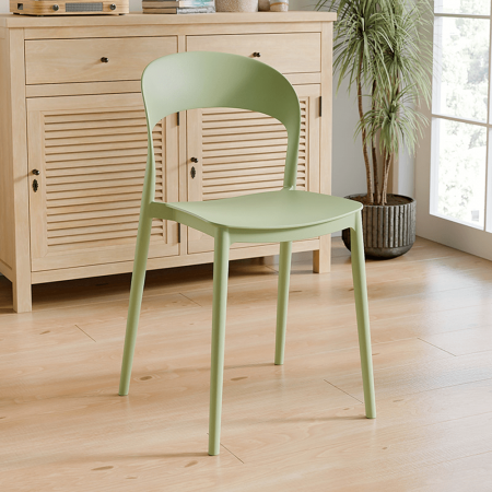 Scaun stivuibil, verde, RADANA NEW [3]