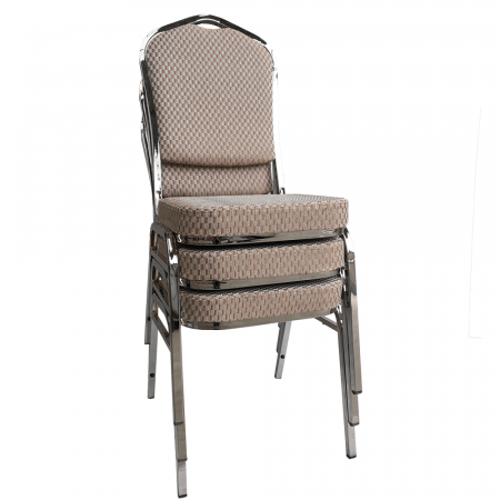 Scaun stivuitor, bej / model / crom, ZINA 3 NEW [1]