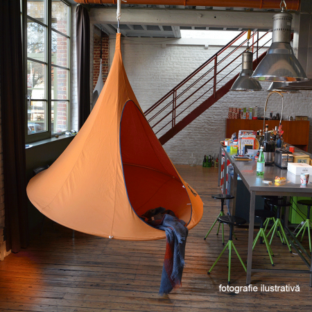 Scaun suspendabil balansoar, gri deschis, KLORIN BIG SIZE [4]