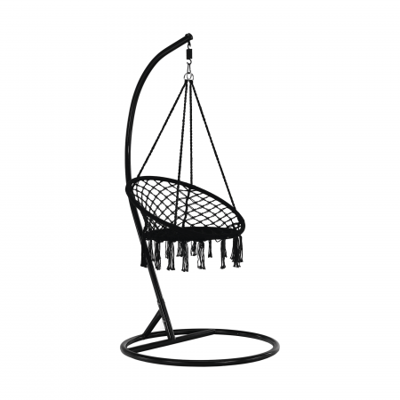 Scaun suspendabil, negru, AMADO 2 NEW [6]