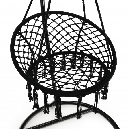 Scaun suspendabil, negru, AMADO 2 NEW [11]