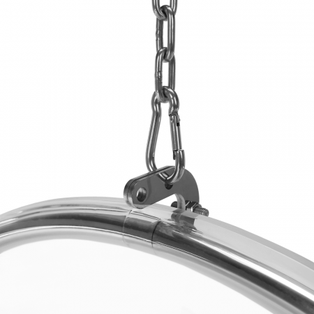 Scaun suspendat, transparent/argint/ gri, BUBBLE NEW TIP 1 [3]