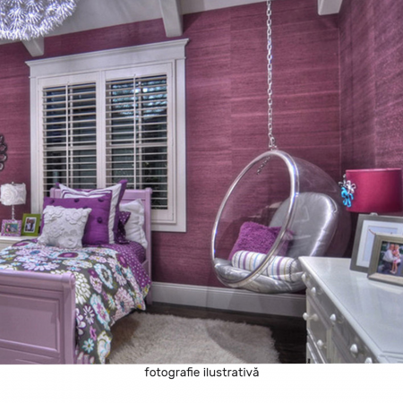 Scaun suspendat, transparent/ auriu/ roz, BUBBLE NEW TIP 1 [12]