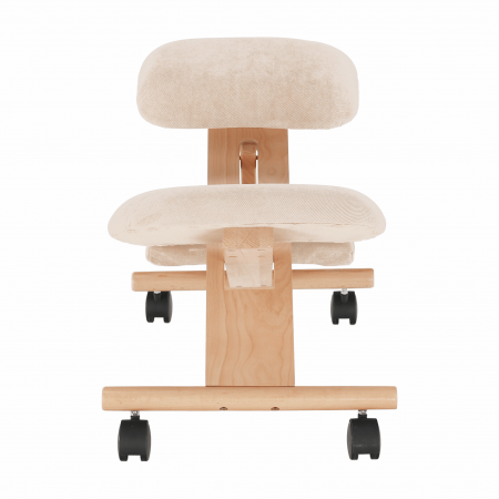 Scaun tip kneeling ergonomic, crem / fag, GROCO [8]