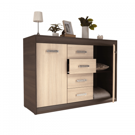 Scrin combinat, stejar închis/stejar deschis, KORINA [9]