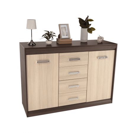 Scrin combinat, stejar închis/stejar deschis, KORINA [8]