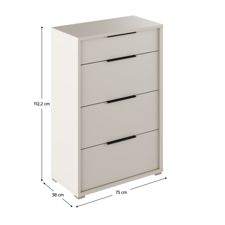 Scrin cu sertare, caşmir, RIOMA NEW TYP 22 [2]