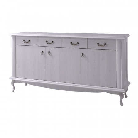 Comode - Scrin DA6, pin alb, VILAR