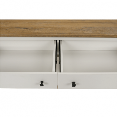 Scrin MZ10, alb / stejar grand, LEON [16]
