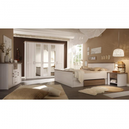 Scrin, pin alb/stejar sonoma trufă, LUMERA [1]