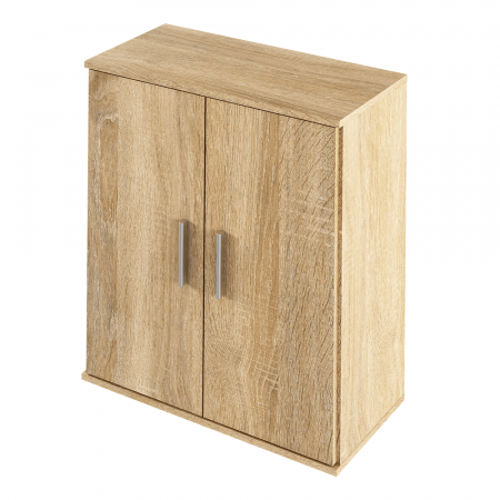 Comode - Comoda 2 usi , stejar sonoma, canturi abs,  70,6x35x79,5 cm