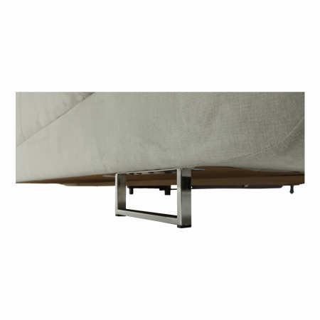 Set canapea cu spaţiu de depozitare, gri deschis, material textil, stânga, BUTON R [20]