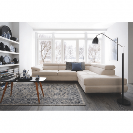 Set canapea, gri deschis, material textil, dreapta, BUTON P [2]