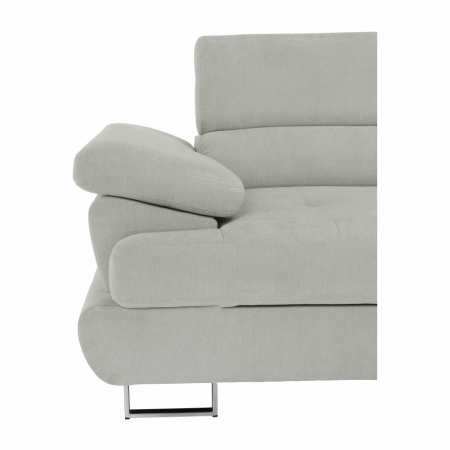 Set canapea, gri deschis, material textil, dreapta, BUTON P [9]