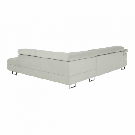 Set canapea, gri deschis, material textil, dreapta, BUTON P [13]