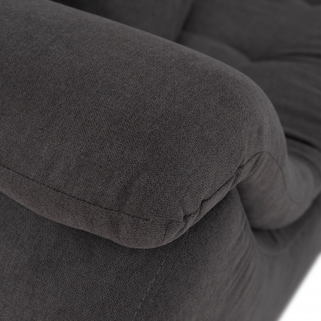 Set canapea, gri-maro / portocaliu, material textil, dreapta, BRATO [10]
