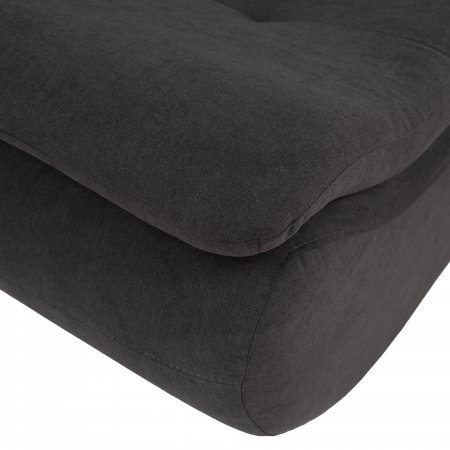 Set canapea, gri-maro / portocaliu, material textil, stânga, BRATO [16]