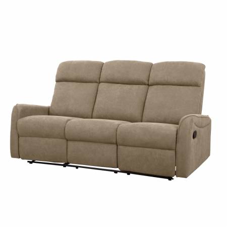 Set canapele 3+2+1, ţesătură gri-maroniu Taupe, FASAN [20]