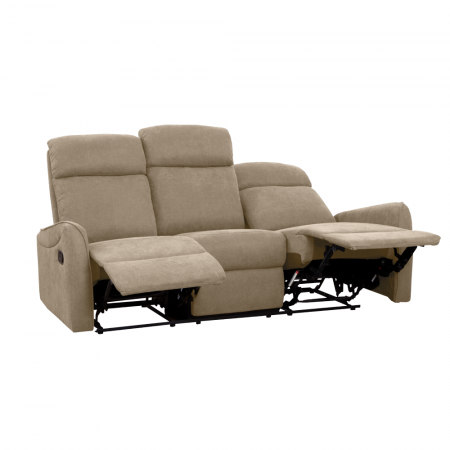 Set canapele 3+2+1, ţesătură gri-maroniu Taupe, FASAN [24]