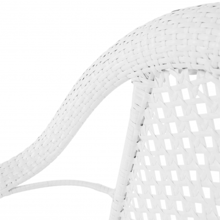 Set de grădină 1+4, alb, KOVEN [5]