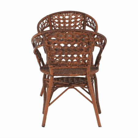 Set de grădină din rattan  1 + 2, maro, JARUB [19]