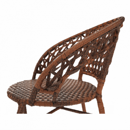 Set de grădină din rattan  1 + 2, maro, JARUB [7]