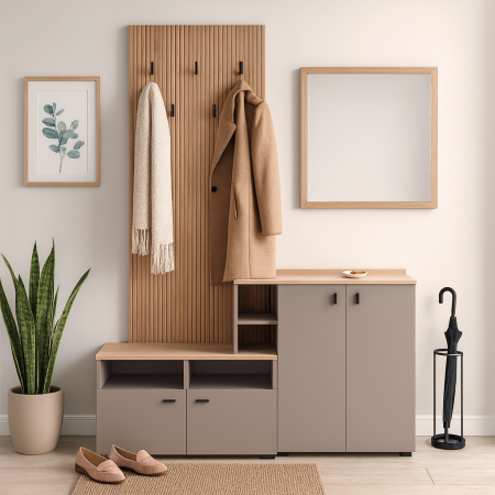 Set de hol, toffee/natural canella strata/cremona torro stejar, EBRAO [1]