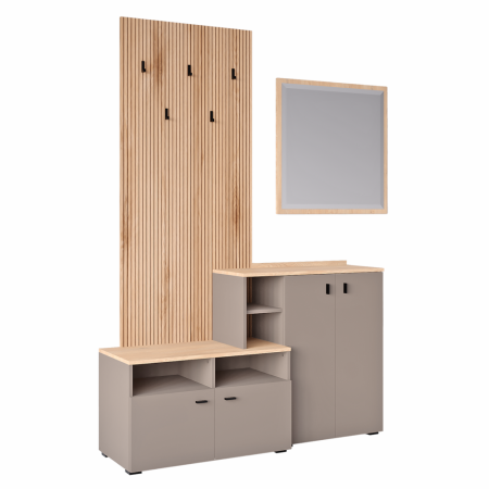 Set de hol, toffee/natural canella strata/cremona torro stejar, EBRAO [0]