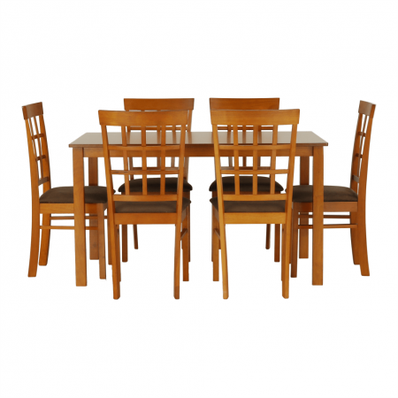 Set dining 1+6, cireş, GRID NEW [2]