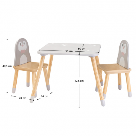 Set pentru copii 1+2, motiv pinguin, SAVER TYP 2 [6]