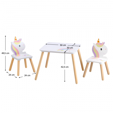 Set pentru copii 1+2, motiv unicorn, SAVER TYP 1 [4]