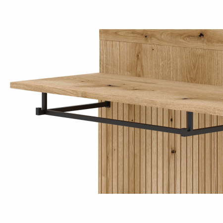 Set pentru hol, stejar evoke/alb, NODRI [7]