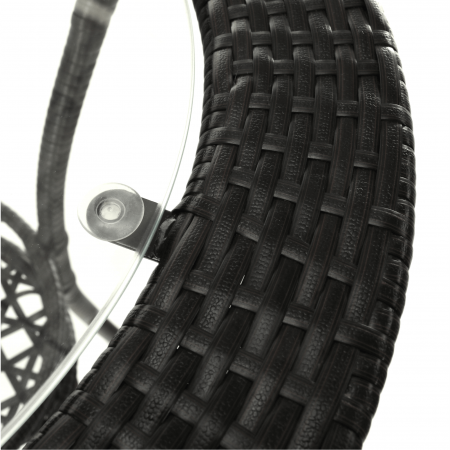 Set ratan de grădină 1+2, maro, LASAN [10]