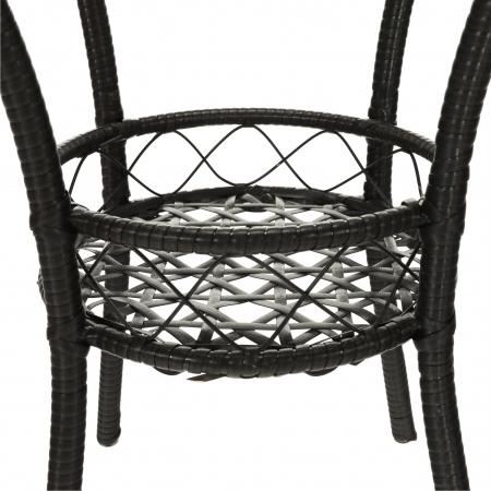 Set ratan de grădină 1+2, maro, LASAN [12]