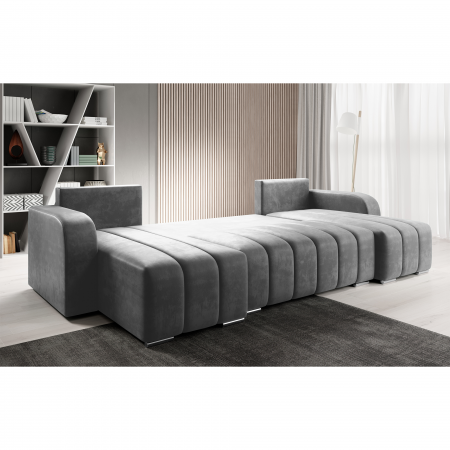Set universal canapea, culoare gri, PORIMA U [2]