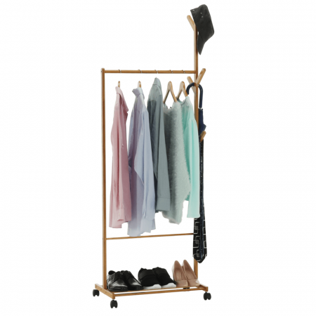 Mobilier Hol/Cuiere - Stander haine, bambus, lăţime 60 cm, VIKIR TYP 1