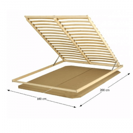 Suport pentru saltea, 160x200 cm, BASIC FLEX 3 ZONE [1]