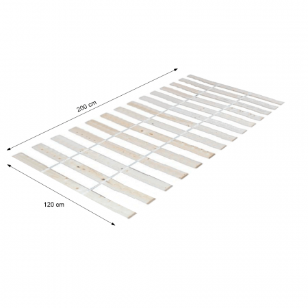 Suport pentru saltea rulat, 120x200 cm, PLAZA [1]