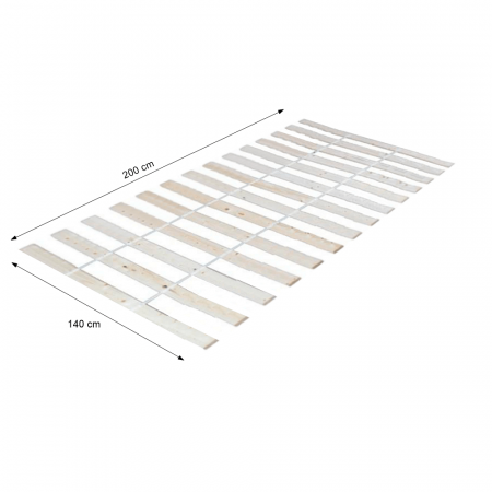 Suport pentru saltea rulat, 140x200 cm,  PLAZA [1]