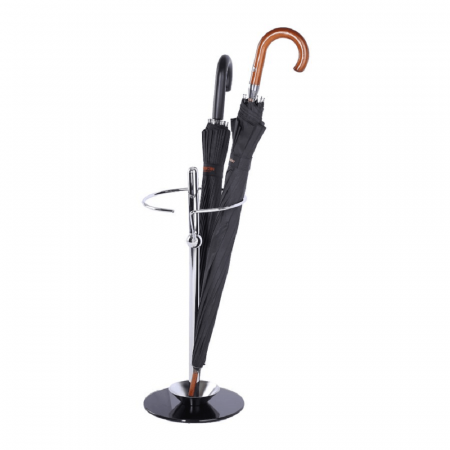 Mobilier Hol/Cuiere - Suport pentru umbrelă, metal/sticlă, OLDO