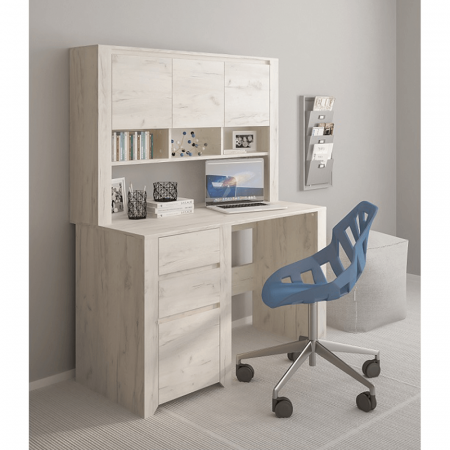 Suprapozabil pentru birou sau comodă tip 60,  alb craft, ANGEL [1]