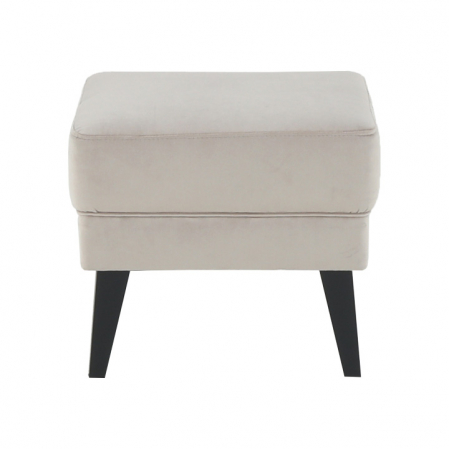 Taburet, crem/negru, RODEZA [4]