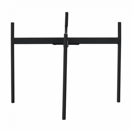 Taburet cu spaţiu de depozitare, gri/natural/negru, MOSAI [6]
